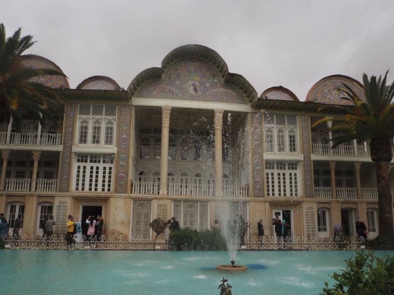 Eram Garden in Shiraz during spring